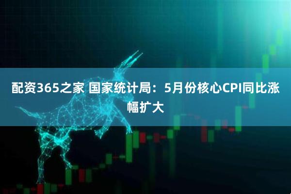 配资365之家 国家统计局：5月份核心CPI同比涨幅扩大
